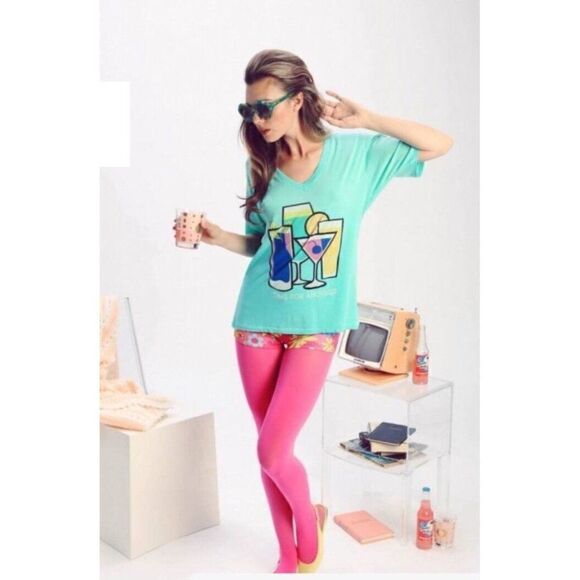 NWT WILDFOX BRUNCH FOR ANOTHER TIME RETRO TEE - Picture 1 of 8